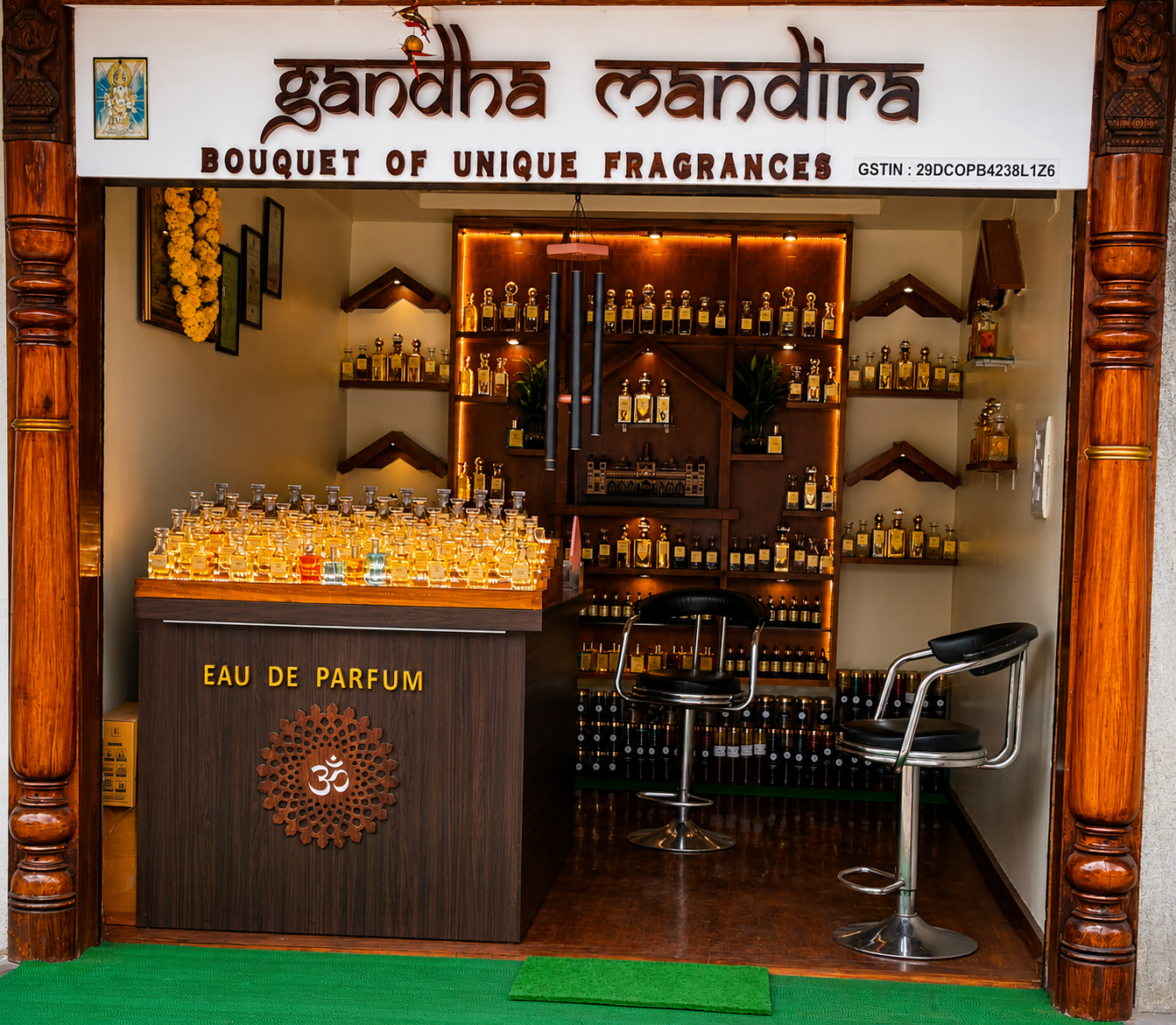 Gandha Mandira fragrance store in Mysuru — the perfume house since 1984